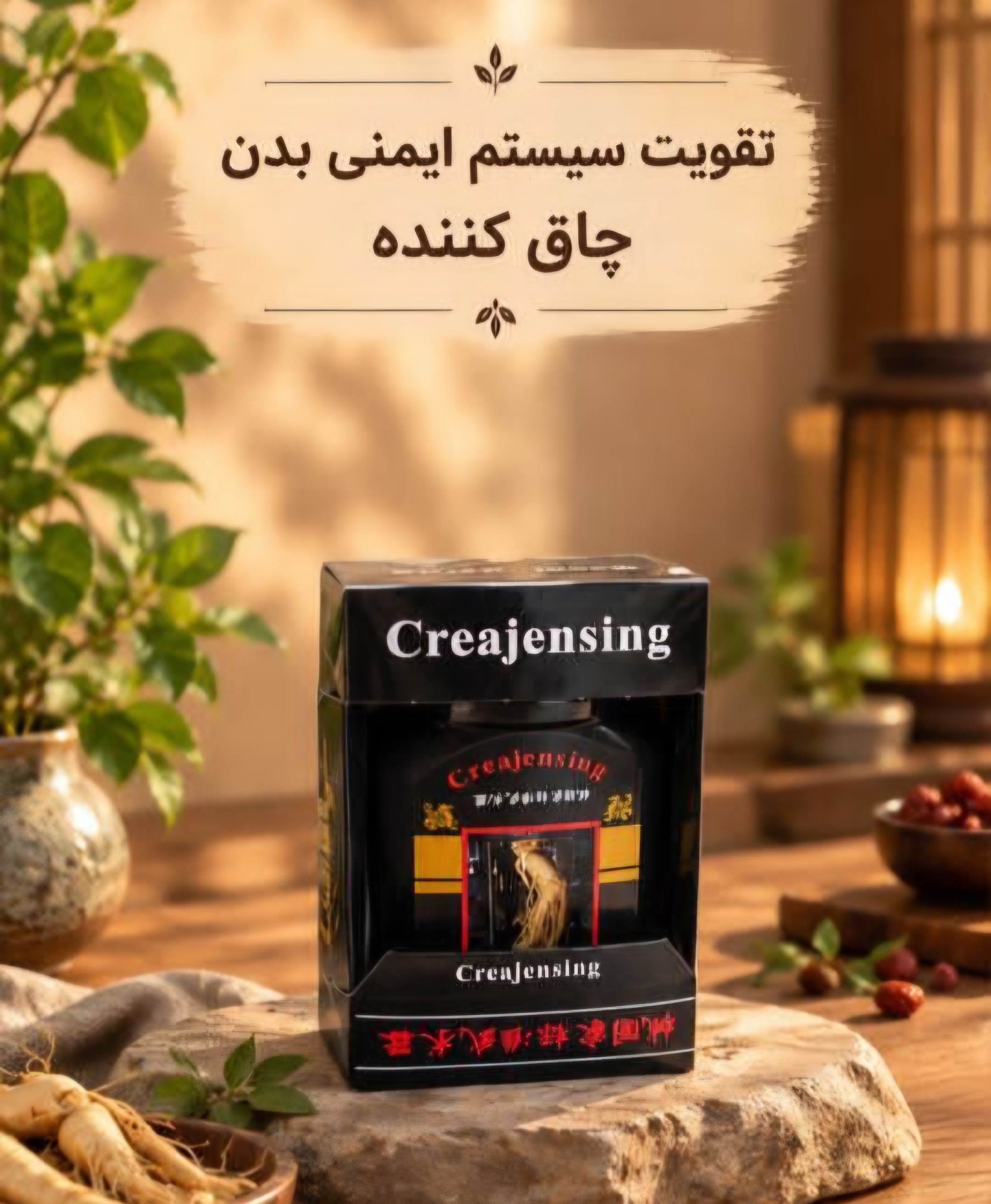 پودر تقویت بدن جنسینگ